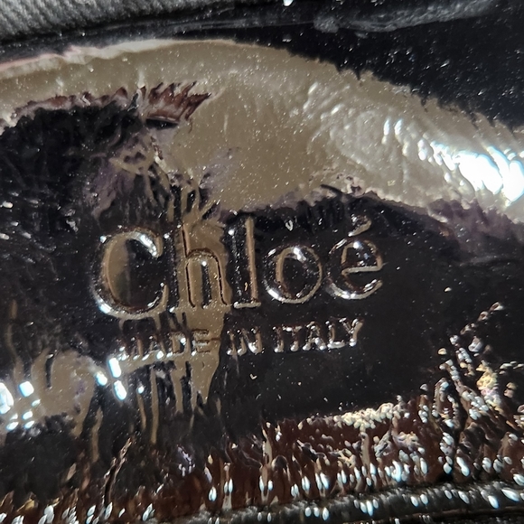 Chloe Black Patent Leather Betty Shoulder Bag w/Coin Purse - Picture 5 of 11